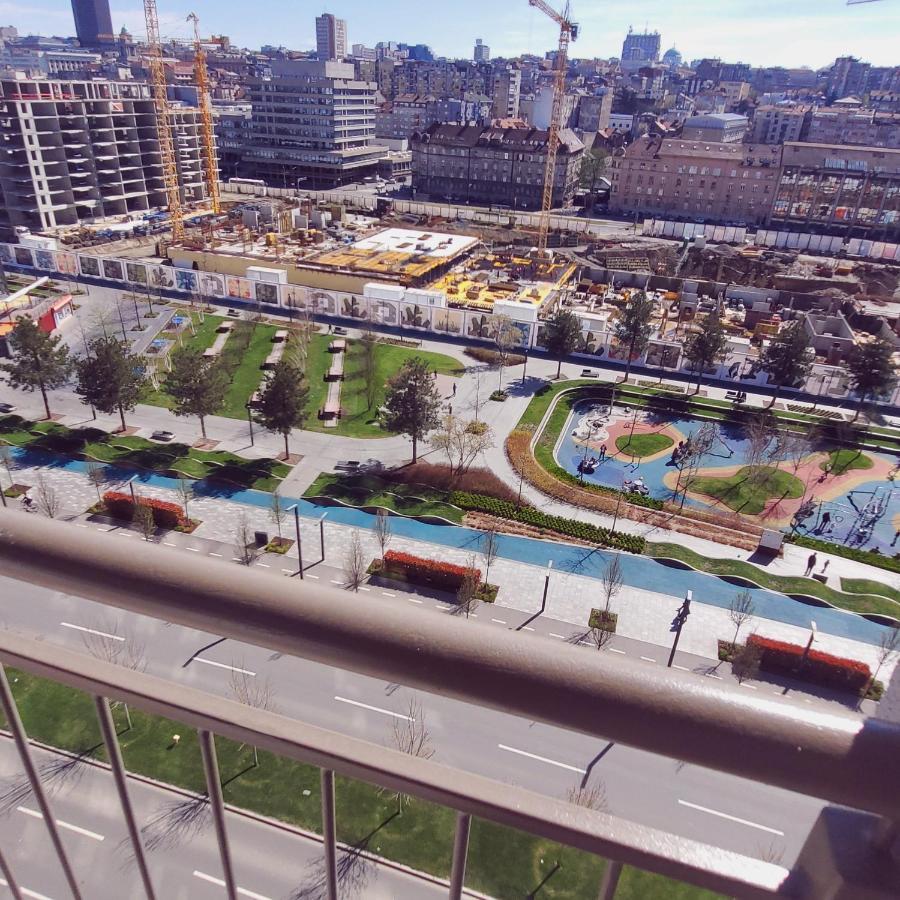 Apartmán Belgrade Waterfront Bobiska Exteriér fotografie