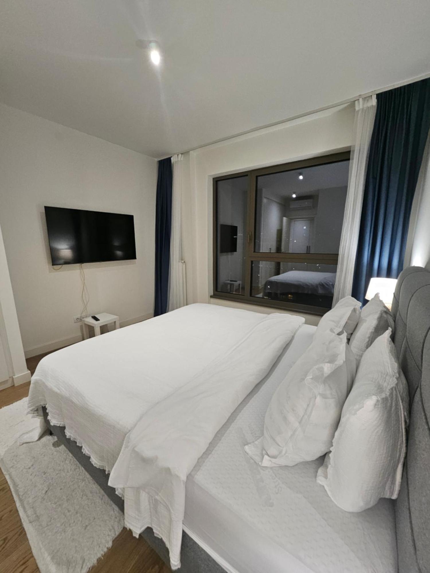 Apartmán Belgrade Waterfront Bobiska Exteriér fotografie
